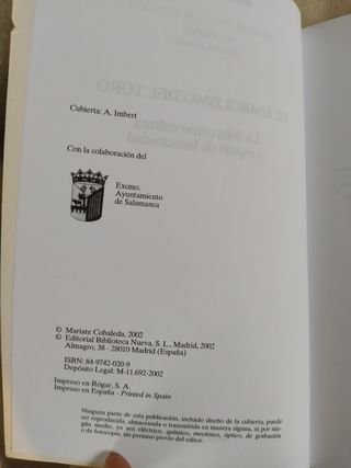 El simbolismo del toro (Spanish Edition)