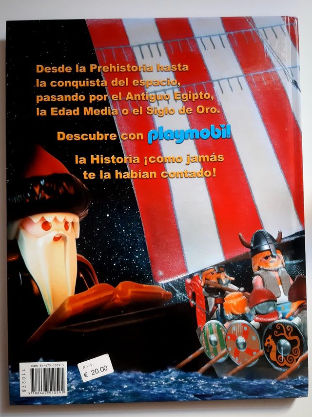 La Historia con Playmobil Richard Unglik libro