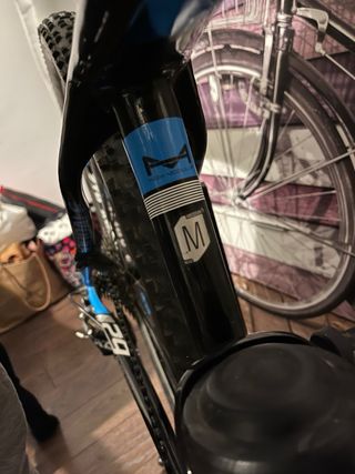 Bicicleta Cannondale de 29 Talla M Carbono 