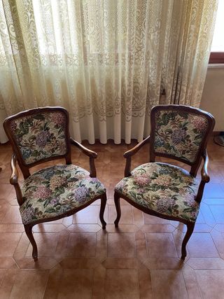 Poltroncine in legno vendita in coppia