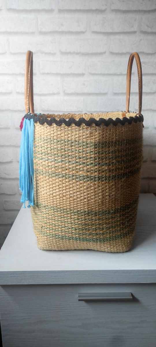 Bolso esparto grande