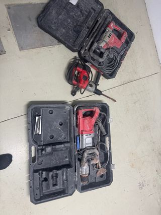 Lote de tres picadores Milwaukee 