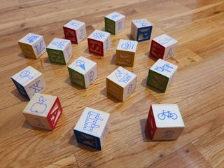 Baúl de Madera Actividades Montessori