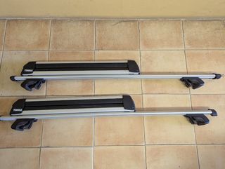 Barras Thule y portaesquis