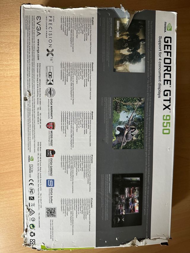 Geforce GTX 950 EVGA