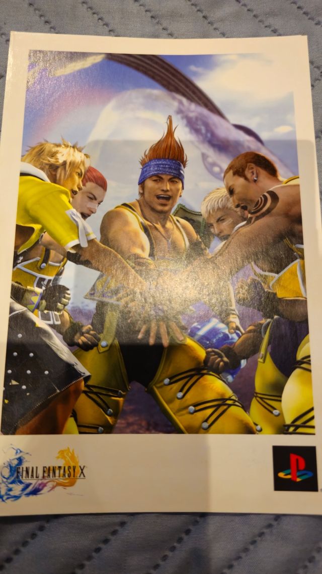 Final Fantasy X Postales PS2