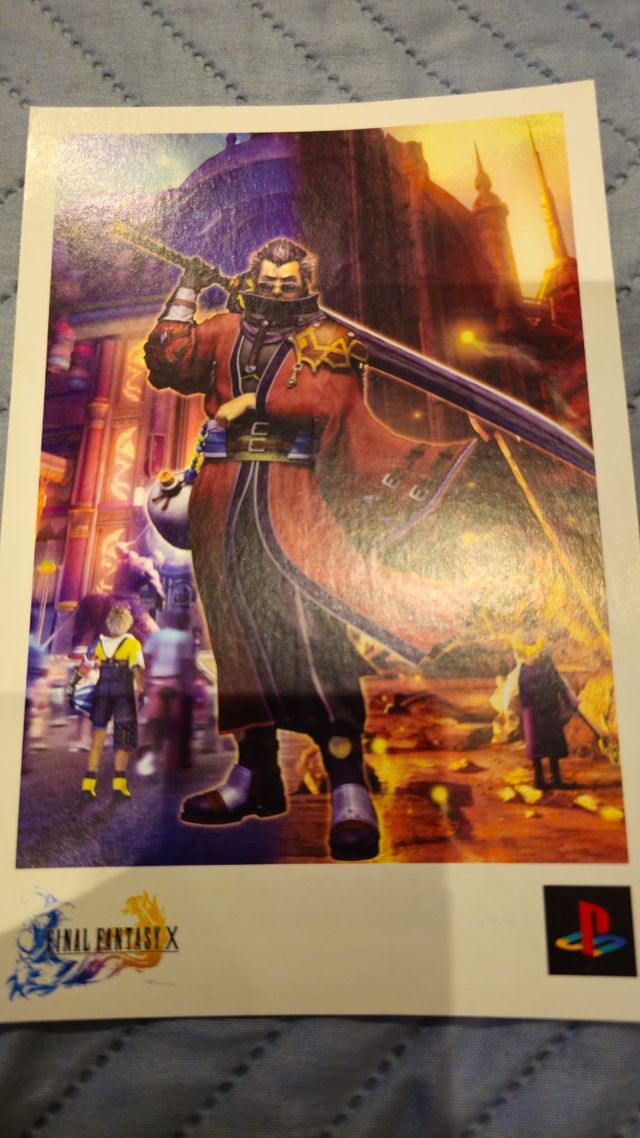 Final Fantasy X Postales PS2