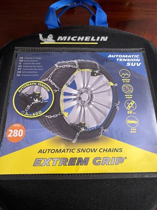 Cadenas de nieve michelin extrem grip