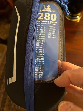 Cadenas de nieve michelin extrem grip