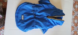 Giubbotto per cani blu