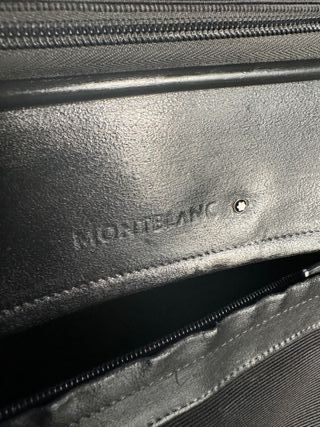 Maleta de cabina Montblanc negra