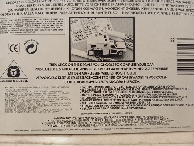 MATCHBOX GRAFFIC GRAFFIC AIRPORT