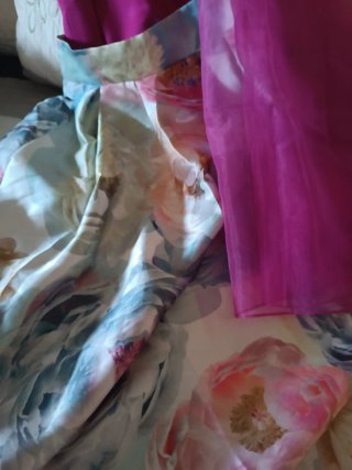 Falda larga y blusa para bodas o fiesta
