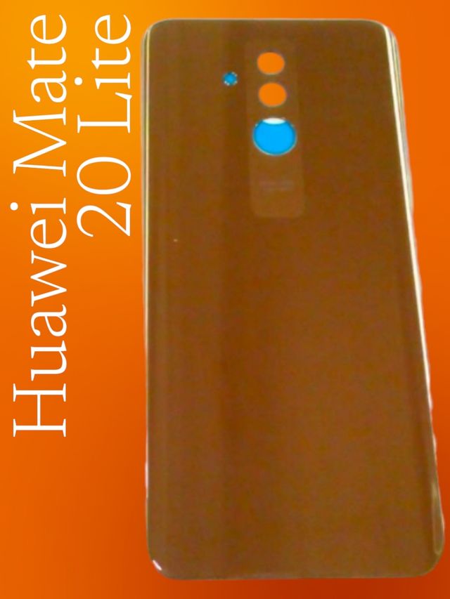 TAMPA TRASEIRA DOURADA HUAWEI MATE 20 LITE