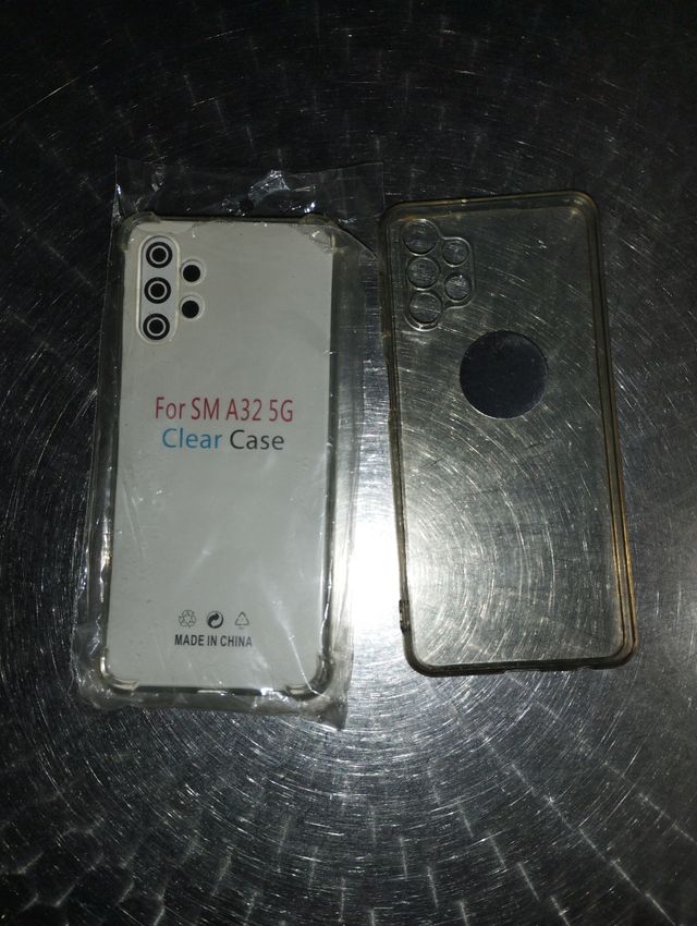 2 Fundas silicona Samsung Galaxy A32