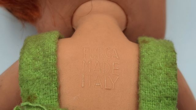 Bambola Cirillo della Furga.Usata.Anni 60.Italia.