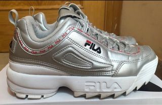 Bambas FILA plateadas