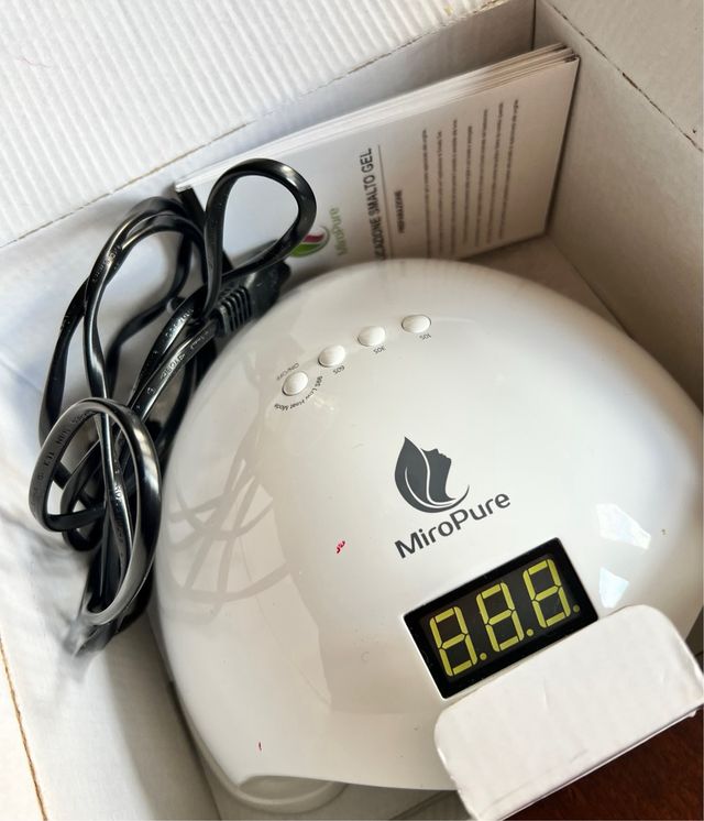 Lámpara LED UV Uñas MiroPure