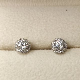 Pendientes de moissanita