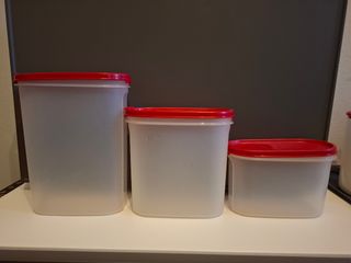 Tris Contenitori tupperware 