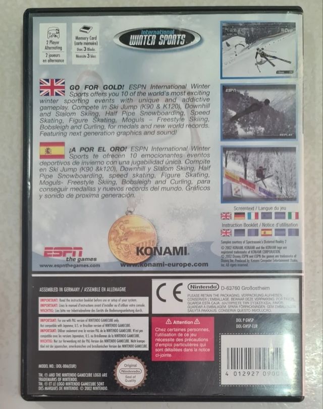 Juego Internacional Winter Sports