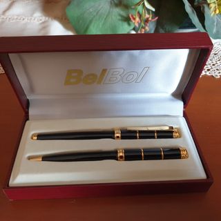 Estuche Bolígrafo y Pluma Estilográfica