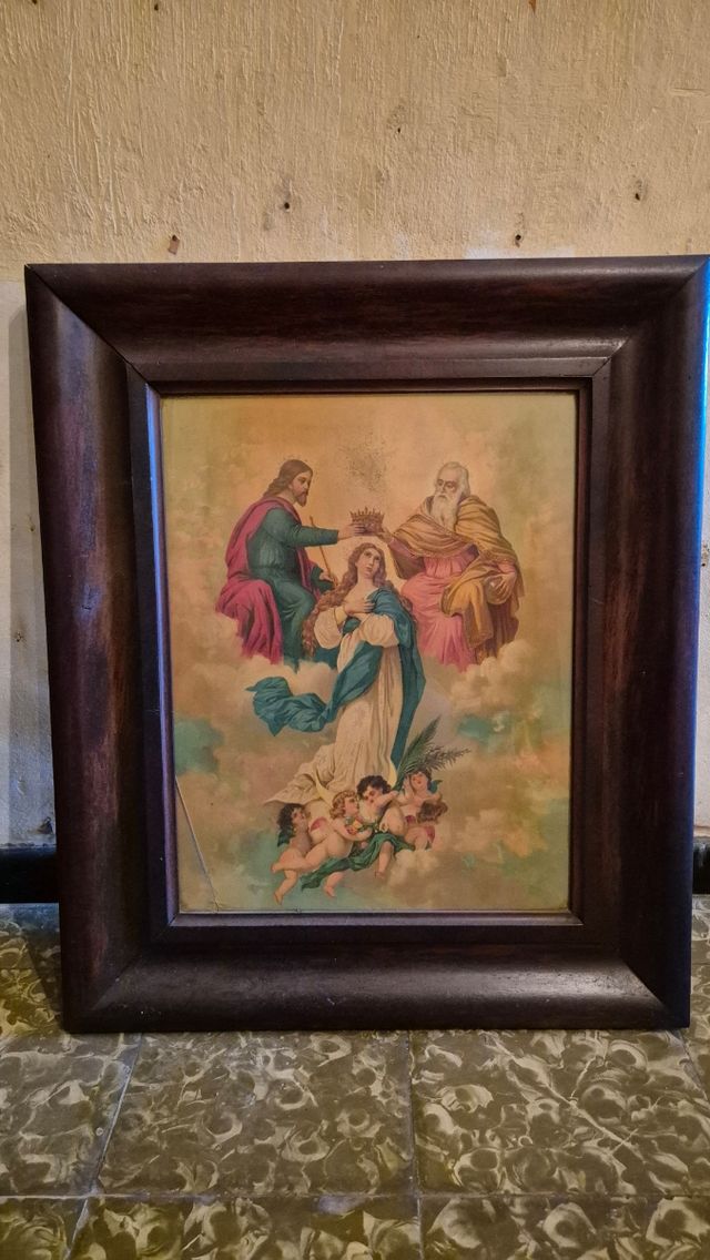 Cuadro virgen maría