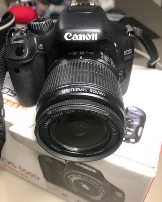 Canon 550D - Objetivo 18-55mm