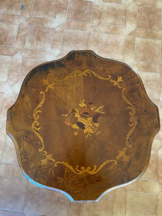 Tavolino intarsiato da Salotto