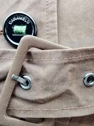 Gabardina Caramelo caqui