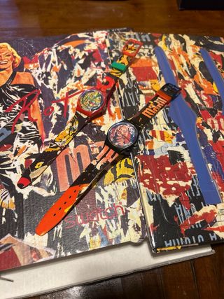 Swatch marylin mimmo rotella