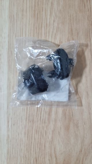 Pack de 2 clips gancho parasol interior,negro Audi