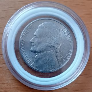 Five Cents Año 2002 Ceca P