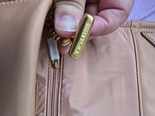 Bolso solapa Mini Nylon arcilla