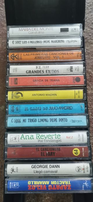 Cintas Música Cassette
