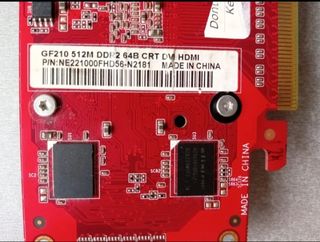 Tarjeta Gráfica Palit GeForce 210, 512 MB DDR2