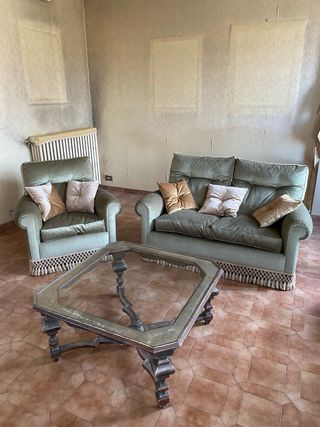 Divano e poltrona da sala