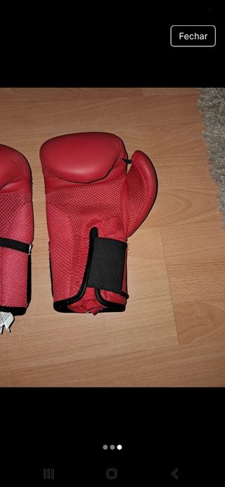 Luvas de boxe de homem