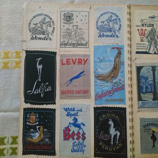 Album etichette vintage