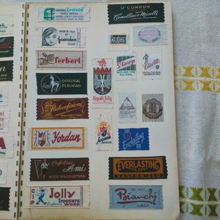 Album etichette vintage