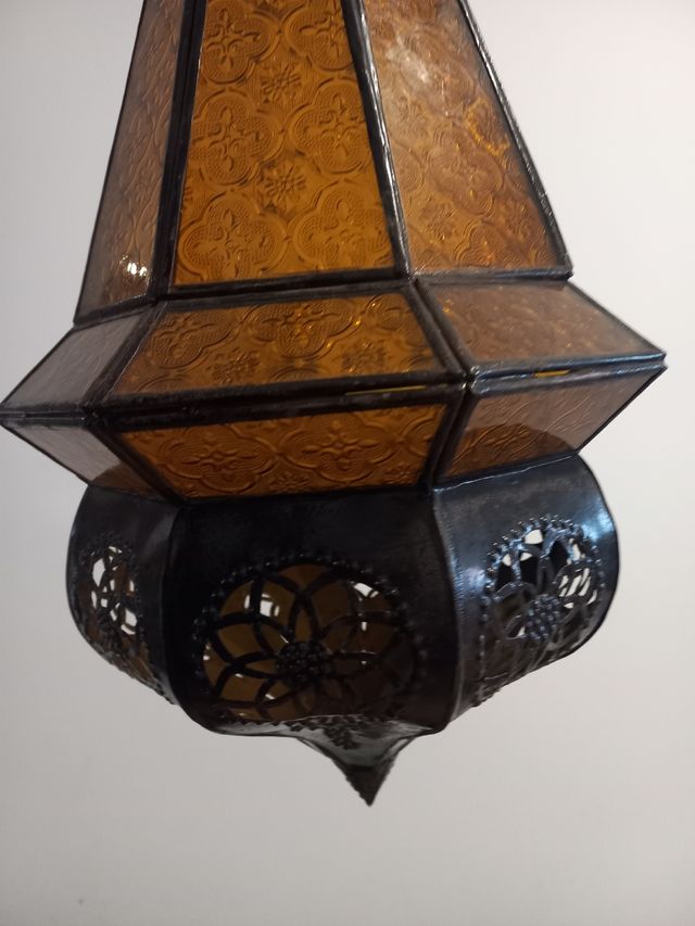 Lámpara techo estilo marroquí