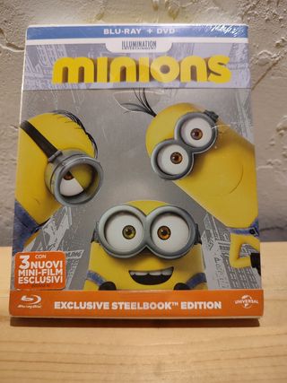 Blu ray steelbook Minions