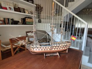 Maqueta de barco San Juan Nepomuceno