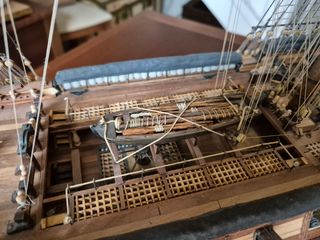 Maqueta de barco San Juan Nepomuceno