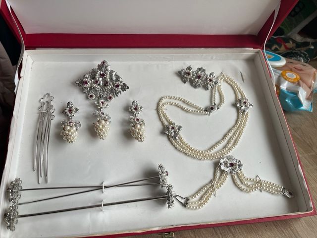 Aderezo de fallera plata