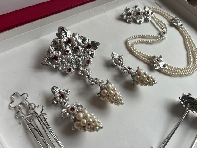 Aderezo de fallera plata