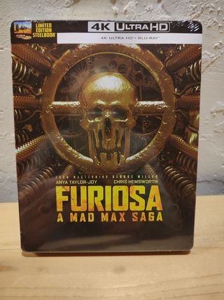 Blu ray steelbook Furiosa madmax saga