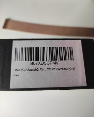 Correa metálica reloj inteligente Uwatch2