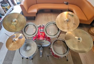 BATERIA ACÚSTICA PEARL EXPORT SERIES + FUNDAS