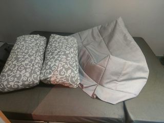 Puff sofá -cama